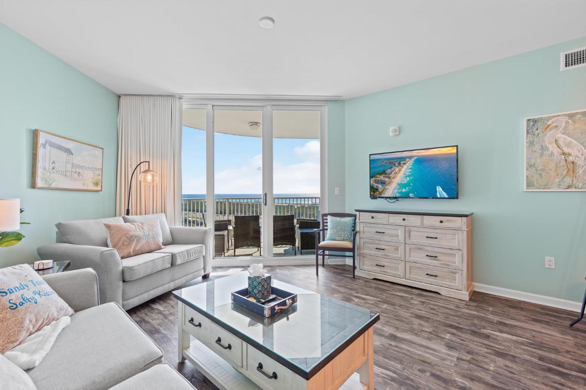 5 Star Resort 11Th Fl Stunning Sunrise 2Br 2Ba King Suite,Pools ,Shuttle Or Walk To Beach Destin Bagian luar foto